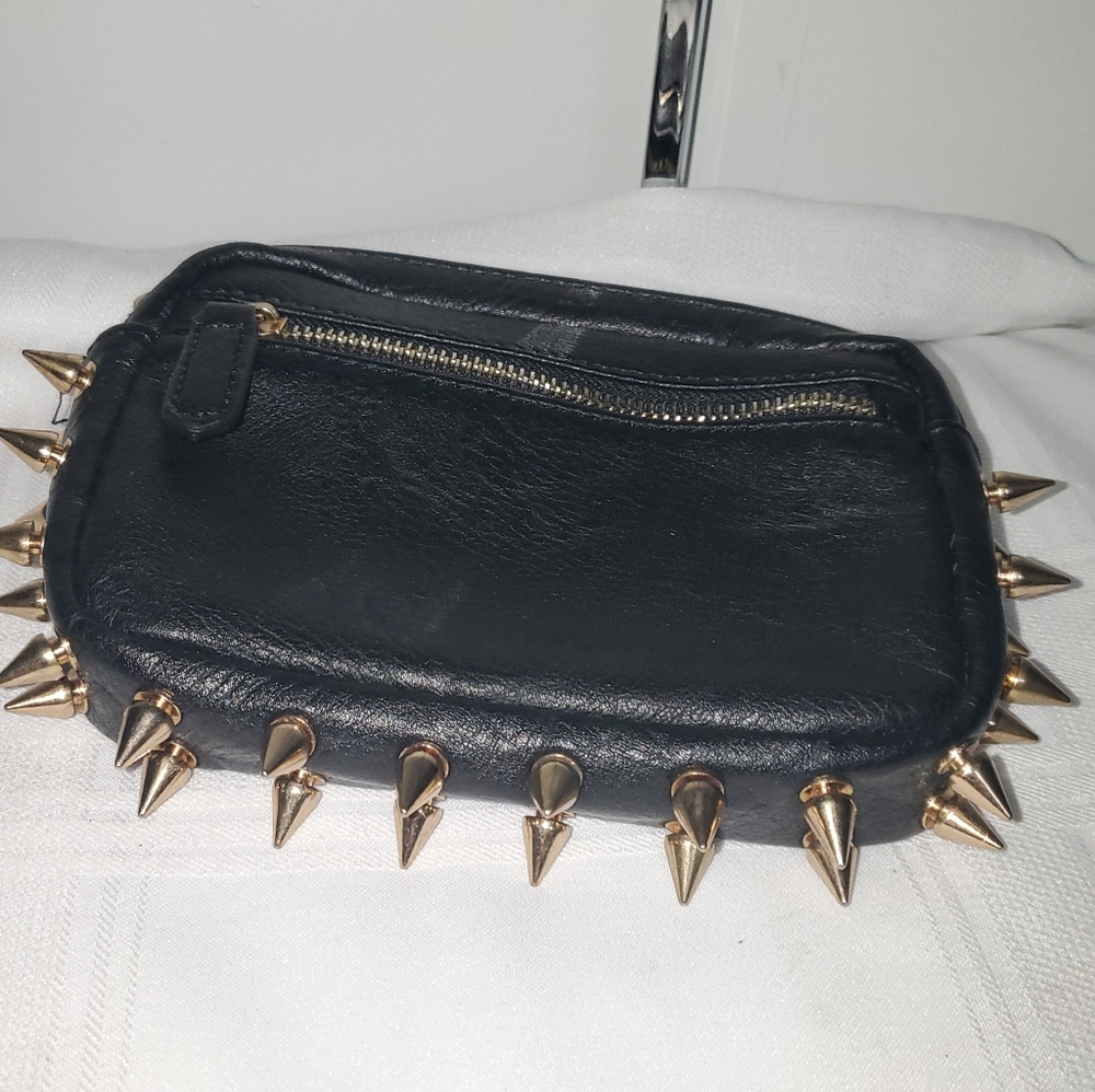 Genuime Leather wallet qith Studs - Picture 3 of 15